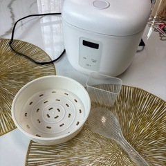 今月まで！simplus シンプラス マイコン式　炊飯器4合の画像