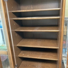 期間限定半額可　書棚　コンパクトサイズ　食器棚 にもの画像