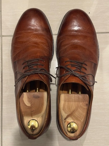 パドローネ　ダービー　革靴　新品アウトソール