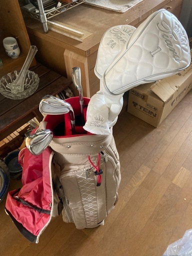 レディース ゴルフセット クラブセット Wilson TIARA MODA ウィルソン ティアラモーダ レディースクラブ6本セット　ONOFF オノフ レディース キャディバッグ