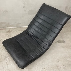 回転式　座椅子　ブラックの画像