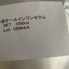 オールインワンセラム1000ml  2袋の画像