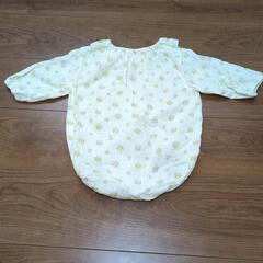 花柄ロンパース 　女の子の画像