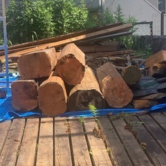 【決まりました】
木材　大木　薪に！　早いもの勝ち！の画像