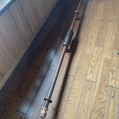 木製カーテンレール　2mの画像