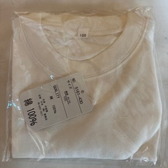 100センチ白Tシャツの画像
