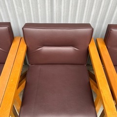 ラウンジチェア 6脚セット カフェ 待合室の画像