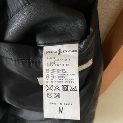 革ジャン　アウターの画像
