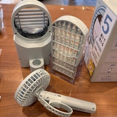 siroca シロカ　5WAYハンディファン　扇風機　冷風扇　卓上の画像