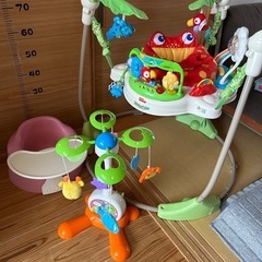 ベビー用品💕三点セット　バンボ、メリー、ジャンパルー