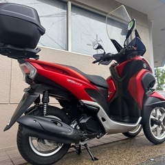 【程度良好✨エンジン好調】 トリシティ125 ウインドシールド・リアボックス付 低走行の画像
