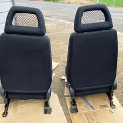 【千葉引き取り限定】Keiワークス　純正レカロ　運転席　助手席　HN22S 左右セットの画像