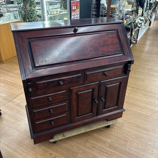 ☆ドリーム荒牧店☆ジモティー割引有☆九州民芸家具/ライディングビューロー