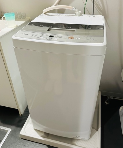 AQUAの洗濯機【高価買取】AQW-S4MBK 2023年製 岡山県岡山市へ