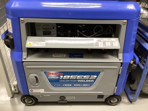 【中古B】DENYO デンヨー 防音型エンジン溶接機 GAW-185ES2