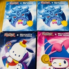 海外限定！Yu-Gi-Oh! x Hello Kitty 4つセット