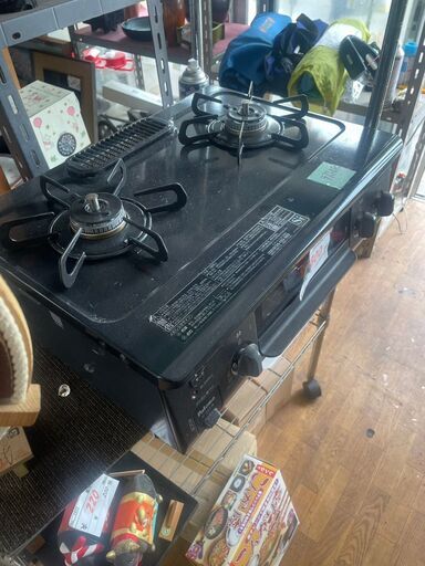 リサイクルショップどりーむ鹿大前店　No1154 ガスコンロ　パロマ　都市ガス用　2016年製