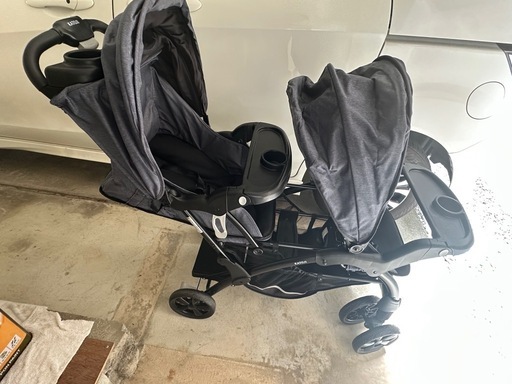 【美品】2人乗り用ベビーカー
