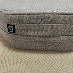 E141◆ジムテリア　シェイプエイト　室内トランポリン　グレー　中古　クッション E141◇ジムテリア シェイプエイト 室内トランポリン グレー 中古