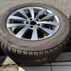 BMW X5 F15 純正アルミタイヤ4本セットの画像
