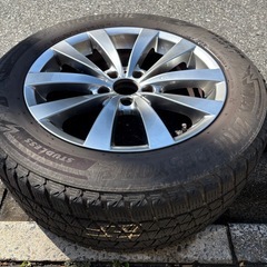 BMW X5 F15 純正アルミタイヤ4本セットの画像