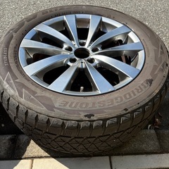BMW X5 F15 純正アルミタイヤ4本セットの画像