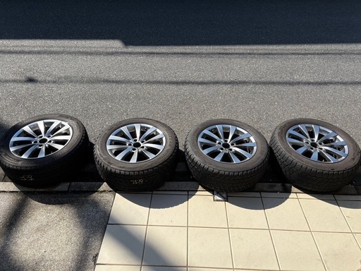 BMW X5 F15 純正アルミタイヤ4本セット