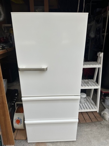 AQUA ノンフロン冷凍冷蔵庫 AQR-27K(W)】現地現金取引のみ・配達不可