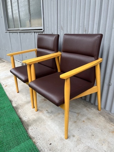 クレス ラウンジチェア 2脚セット 状態良い