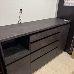パモウナ カウンター 幅160cm 奥行45cm 高さ94cm ...