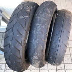 原付〜バイク　廃タイヤ 🛞 処分引き取ります