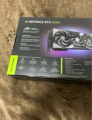 MSI RTX 5090 GAMING TRIO 32GB｜新品・超高性能グラボ｜AI・ゲーム・動画編集向け 