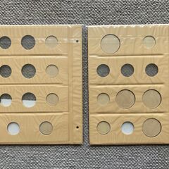 平成コインアルバム　台紙（未使用）の画像