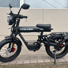 【電動バイク・原付区分】 COSWHEEL MIRAI S マットブラック 新車 【試乗できます❗️】の画像