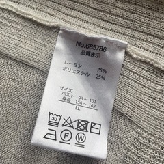 薄手カーディガンの画像