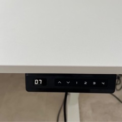 電動昇降デスク＆デスクチェアセット　値下げ！の画像