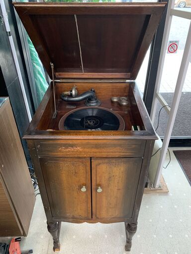 ★来店限定★　愛知蓄音機商会　レコードプレーヤー　BEST PHONE GRAPH  ヴィンテージ　レトロ　稼働品