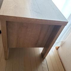 完成品※未使用 ナチュラルウッド テレビボード 3収納の画像