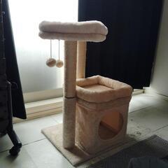 キャットタワー🗼おもちゃ付き😺の画像