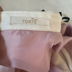 TORT 襟付きリボンワンピース ピンクの画像