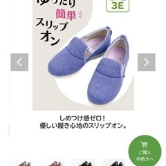【新品未使用】あゆみ スリッポンの画像