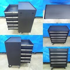 アストロプロダクツ AP ミニキャビネット 5段 4輪自在ロック付キャスター ツールキャビネット ツールチェスト ツールボックスの画像