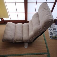 【決まりました 6/28 10-11時】座椅子　ベージュの画像