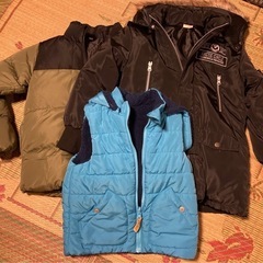 お好きなだけどうぞ　子供服　ジャンバー（130〜140）ベスト（リバーシブル）　USED 中古品　の画像