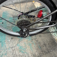 20インチ　６段変速　折り畳み自転車の画像