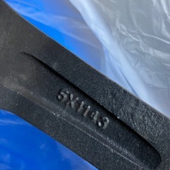 冬タイヤ　205/65R16　　2022年製　ホイール付　アルファードの画像