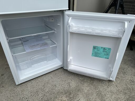 動作保証あり】Haier ハイアール 2021年 BR-85A(W) 85L 2ドア 直