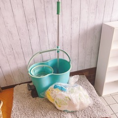 回転モップ　モップ新品あり　掃除