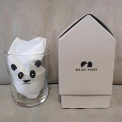 つよいこグラス　パンダ　積水ハウス　強化ガラス　コラボ