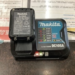マキタ　充電機DC10SA・バッテリーBL1015セット　　リサ...